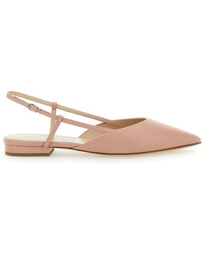 Casadei Slingback With Straps - Pink