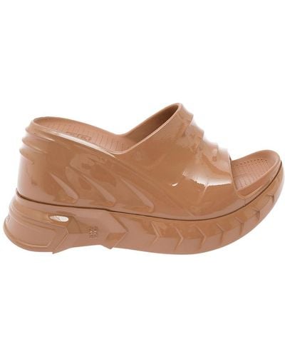 Givenchy Clay Color 'Marshmallow' Wedge - Brown