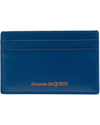 Alexander McQueen PORTAFOGLIO - Blu