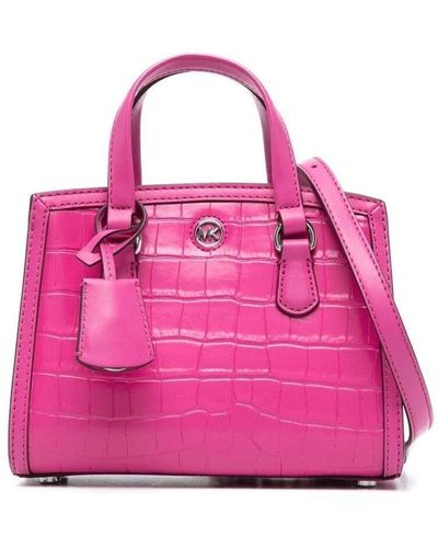 MICHAEL Michael Kors Borsa chantal michael in pelle - Rosa