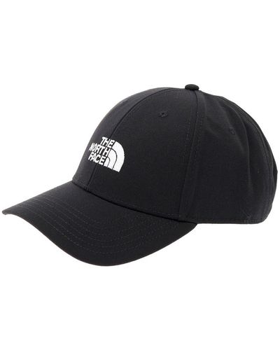 The North Face Baseball Hat With Contrasting Embroidered Logo In Recycled Polyester Man - Black