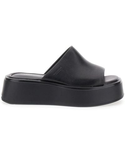 Vagabond Shoemakers Sandalo 'Courtney' Con Platform Chunky - Nero