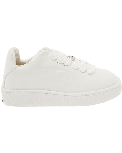 Burberry Sneakers With Detail - White
