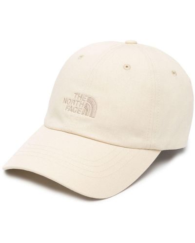 The North Face 'norm' Cream Baseball Cap With Tonal Logo Emboidery In Cotton Man - Natural