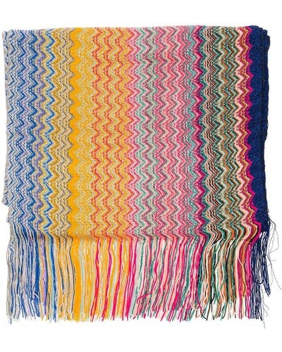 Missoni Sciarpa Con Motivo Zigzag - Multicolore