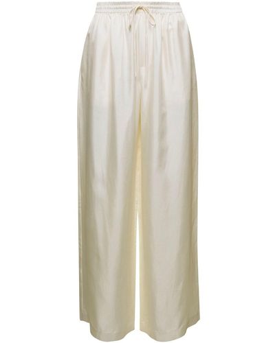 Rohe Wide Leg Trousers - White