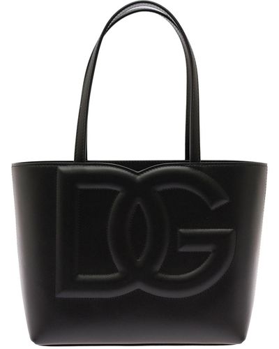 Dolce & Gabbana Dg logo small shopper - Nero