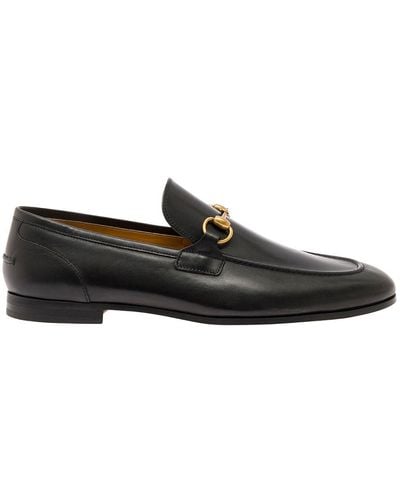 Gucci 'Jordaan' Loafers With Horsebit Detail - Black