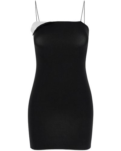 Jacquemus 'La Mini Robe Aro' Mini Dress - Black