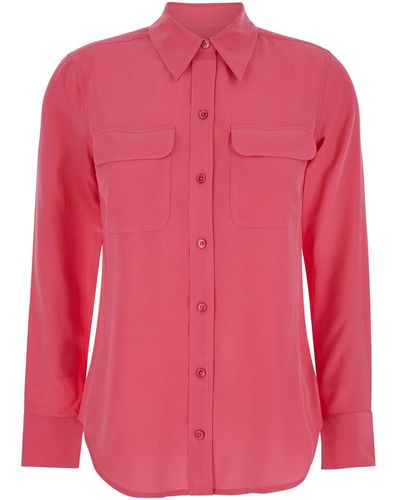 Equipment Shirt With Pockets - Pink