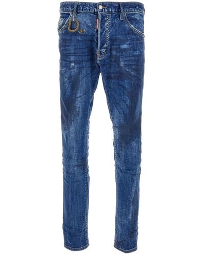 DSquared² Worn Effect 'Cool Guy' Jeans - Blue
