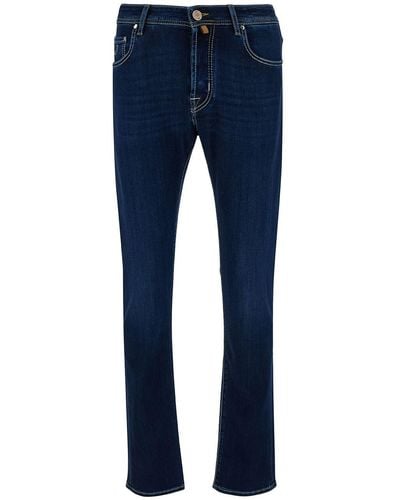 Jacob Cohen Low Waist Slim Jeans - Blue