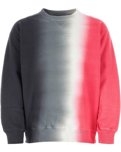 Sacai Printed Cotton Sweatshirt - Multicolour