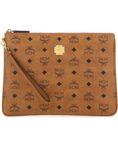 MCM POUCH - Marrone