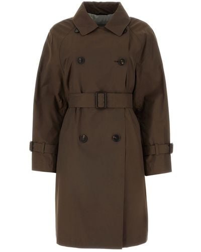 Max Mara Trench Titrench - Brown