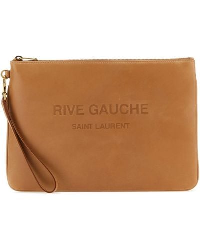 Saint Laurent Beauty Case - Brown
