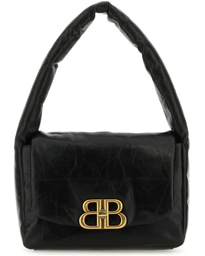 Balenciaga Monaco Sling Bag S - Black