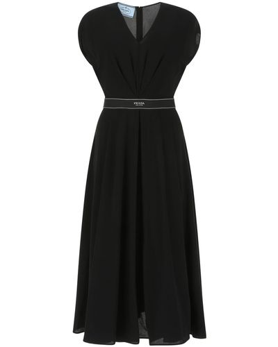 Prada Long Dresses - Black