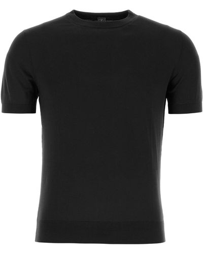 Fedeli T Shirt Mm - Black