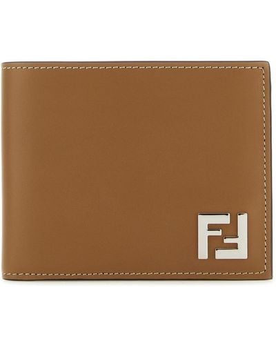 Fendi Ffsquared Bifold Wallet - Brown