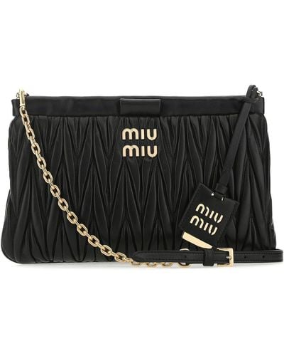Miu Miu Shoulder Bags - Black
