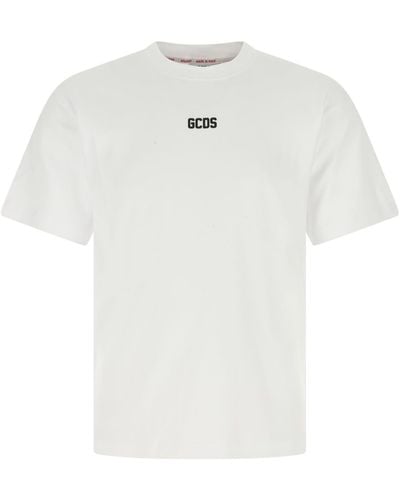Gcds T-SHIRT-XS Male - Bianco