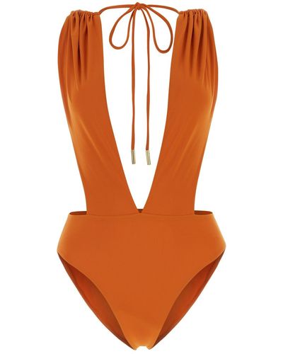 Saint Laurent Costume Da Bagno - Orange