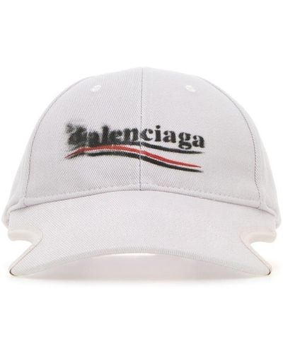 Balenciaga Hat Political - White