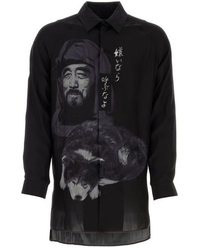 Yohji Yamamoto Camicia - Black