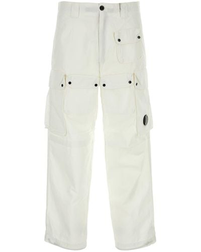 C.P. Company Pantalone - White