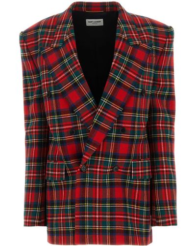 Saint Laurent Giacca - Red