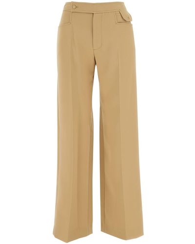 Low Classic Pantalone - Natural