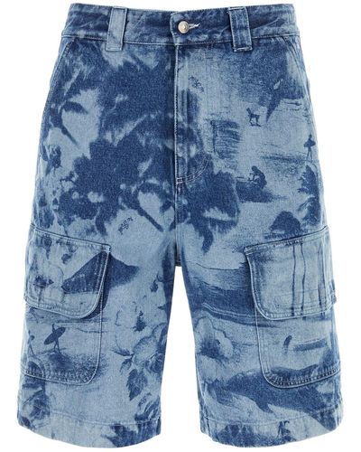 MSGM BERMUDA - Blu