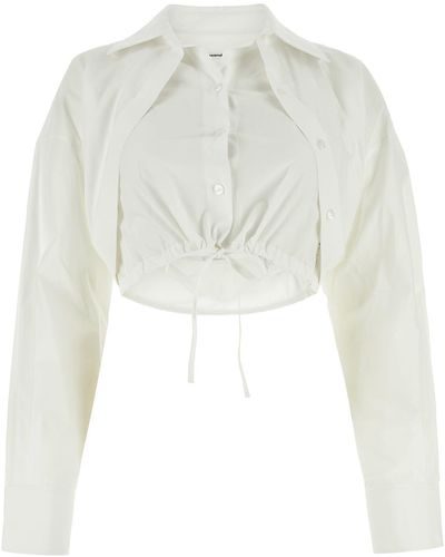T By Alexander Wang CAMICIA - Bianco