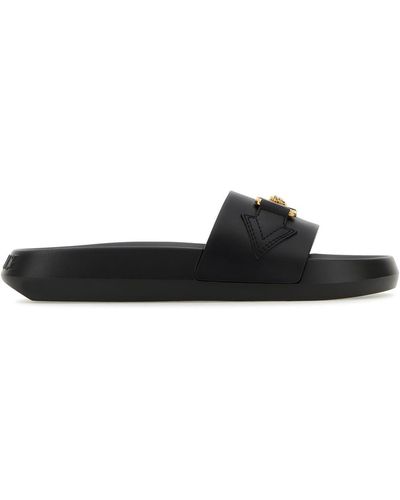 Versace Slippers - Black