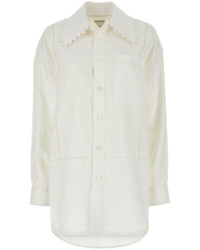 Bottega Veneta Camicia - White