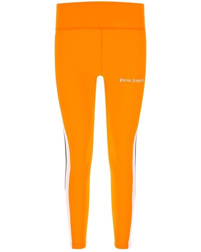 Palm Angels Stretch Nylon Track leggings - Orange