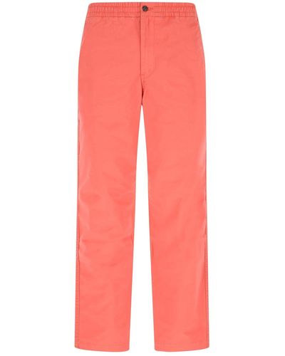 Polo Ralph Lauren Coral Stretch Cotton Pant - Orange