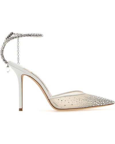 Jimmy Choo Saeda 100 - White