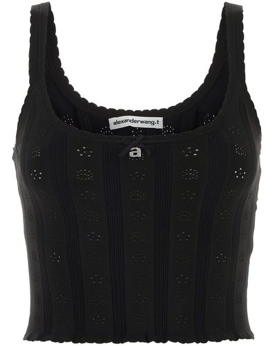 Dupe Alexander Wang Black Tank Top … curated on LTK