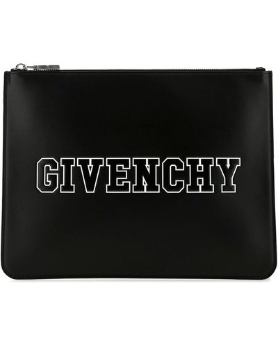 Givenchy Leather Pouch - Black