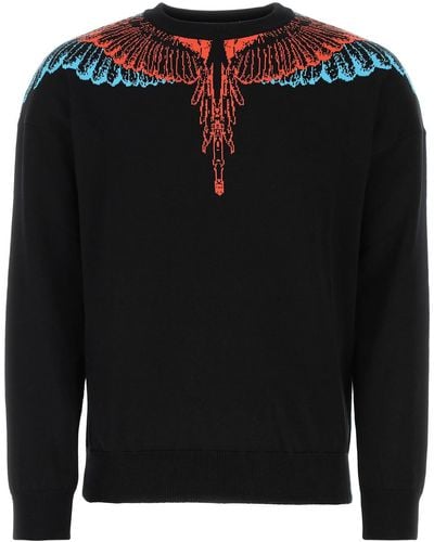 Only 45.00 usd for Marcelo Burlon Red Logo Sweatshirt Online at