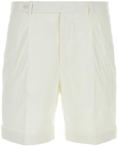 Brioni Shorts - White