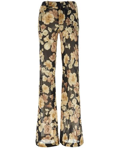 Saint Laurent Pantalone - Metallic