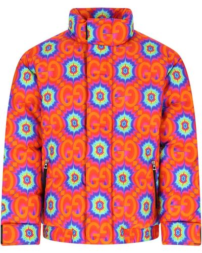 Gucci Nylon Down Jacket - Multicolor