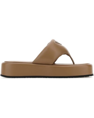 Prada Slippers - Brown