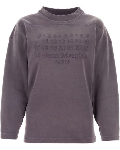 Maison Margiela Felpa - Purple