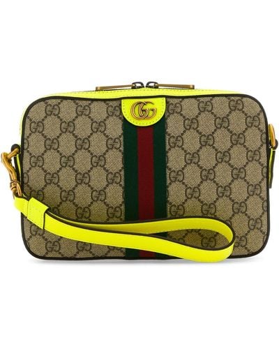 Gucci Crossbody Bags GG Supreme - Yellow