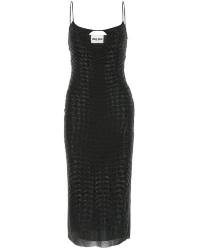 Miu Miu Long Dresses - Black