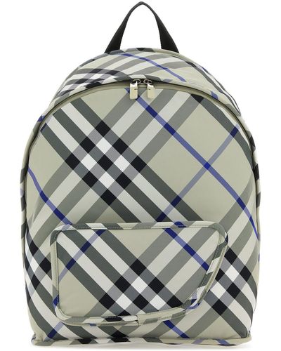 Burberry Ml Shield Backpack Sm S21 - Grey